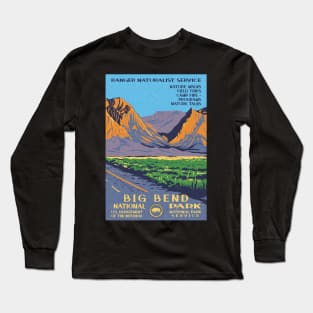 Big Bend National Park WPA Long Sleeve T-Shirt